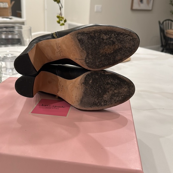 Kate Spade  knott zip boot black grain calf - Picture 4 of 8